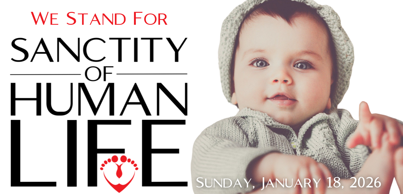 January is Sanctity of Human Life Month